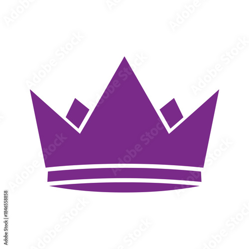 Purple Crown Icon