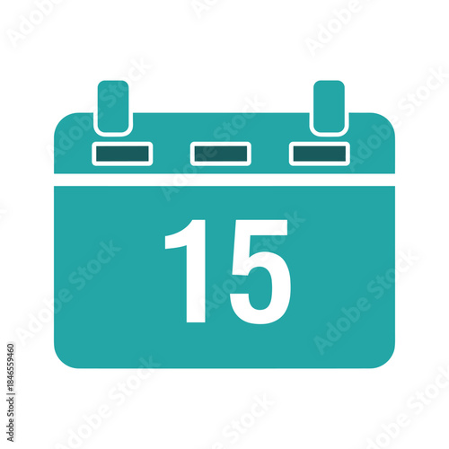 Calendar icon with date 15