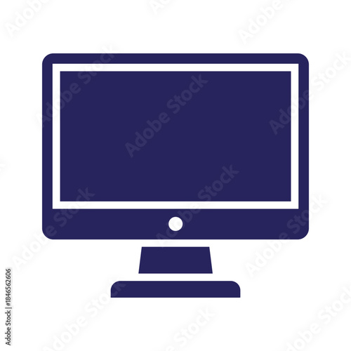 Computer monitor icon