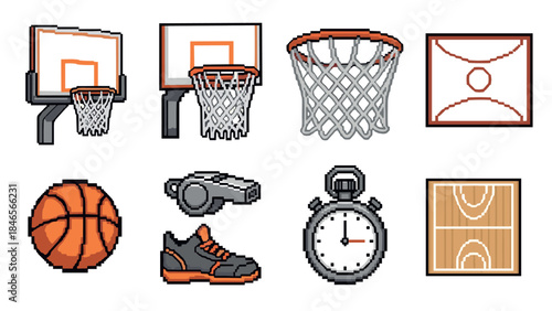 Pixel art basketball: hoops, gear, and court essentials