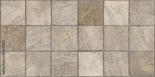 Wallpaper Mural Black square tiled texture background Torontodigital.ca