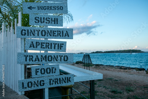 Porto Cesareo Salento seaport in Puglia tourist center