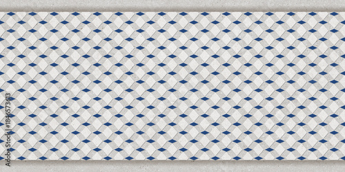 Wallpaper Mural blue background and decor tiles for wall Torontodigital.ca