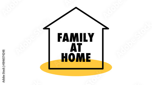 Family at Home Concept Icon