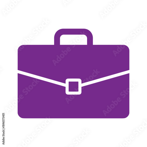 Fotografia Purple Briefcase Icon