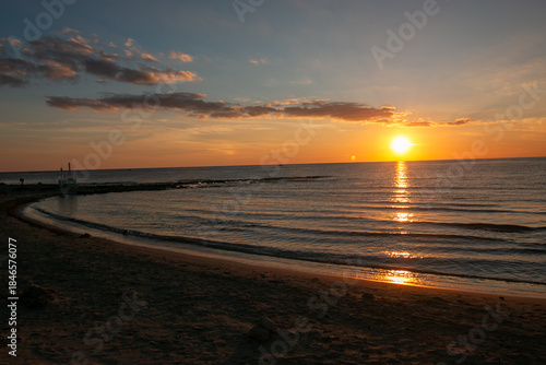 Porto Cesareo Salento seaport in Puglia tourist center