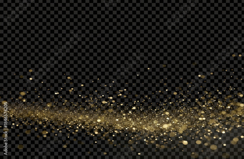 PNG Gold dust backgrounds glitter sparks