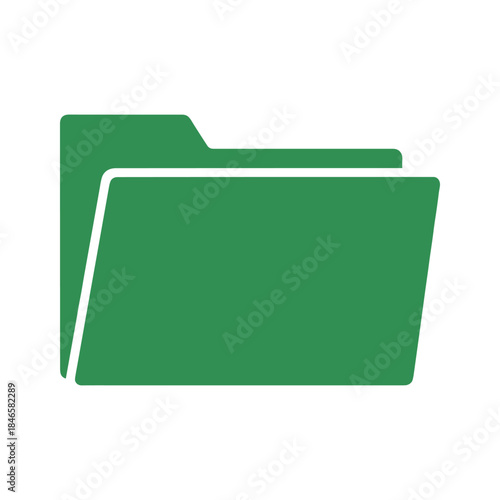Green folder icon