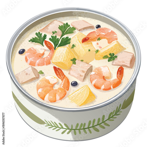 Realistic    Canned Seafood Ch