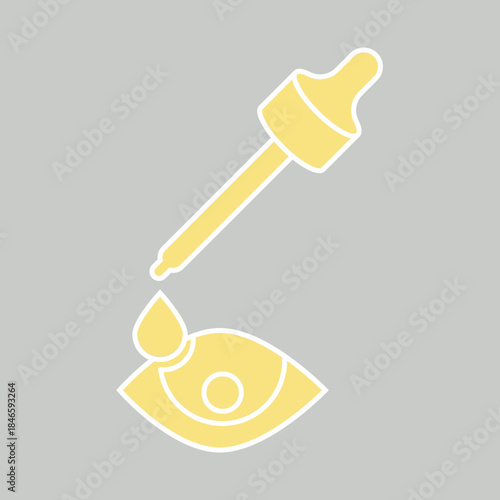 Eye Drops icon desigbn