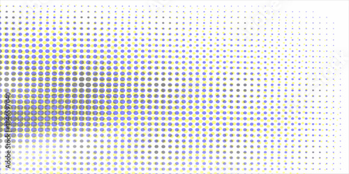 Grunge halftone gradient background. Faded grit noise texture. White and black sand wallpaper. Retro pixelated backdrop. Anime or manga style comic overlay.