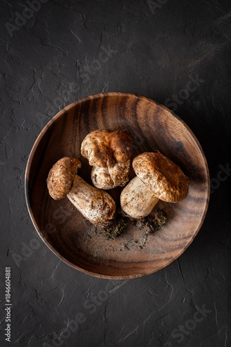 Porcini mushrooms.