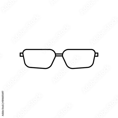 Glasses icon. Glasses vector illustration, eps10.
