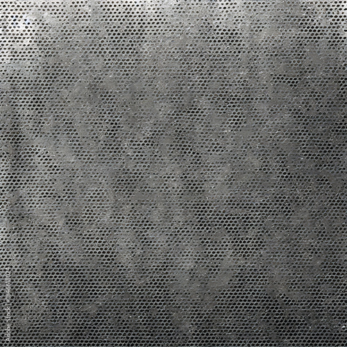 Industrial metallic texture