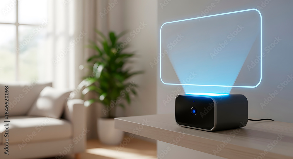 Fototapeta premium Internet of things glowing icons with urban background. Smart connected city and global network with futuristic technology concept.