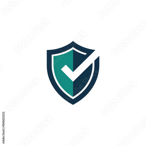 Free Download Shield with Check Mark. Security protection logo vector icon. Transparent Background - GFXLoad