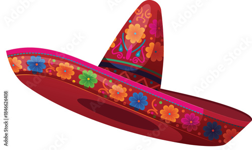 Classic Sombrero Hat from Mexico 