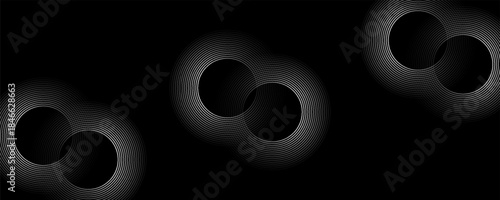 Red abstract background with glowing geometric lines. Modern shiny red gradient diagonal rounded lines pattern. Futuristic technology concept. Suit for poster, cover, banner, presentation