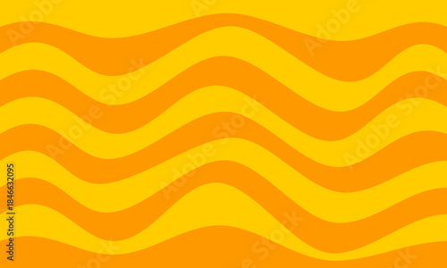 orange yellow stripes lines wave curves funny style flag curtain graphic abstract background