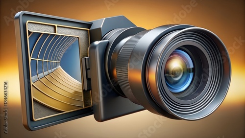 camera lens and film