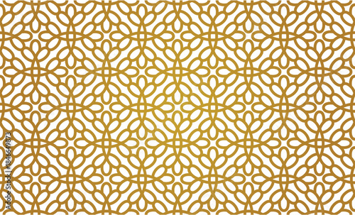 Seamless Arabic pattern background. Arabian style Islamic ornamental Vector illustration.	