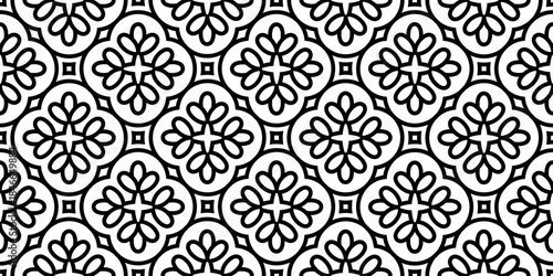 Seamless Arabic pattern background. Arabian style Islamic ornamental Vector illustration.	