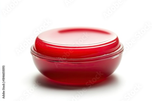 Lip balm isolated on white background