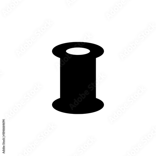 sewing equipment isolated on white