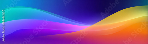 Dynamic cyan and blue neon lines ripple with glowing edges, forming smooth, futuristic, and immersive digital waves suitable for modern UI and banners. vector