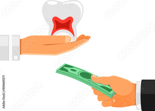 Dental Treatment Concept