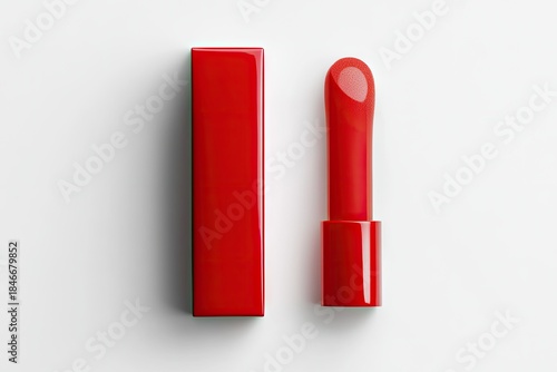 Lip butter isolated on white background