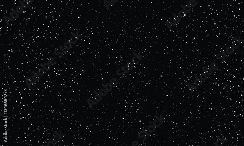 STARS PATTERN ON BLACK BACKGROUND
