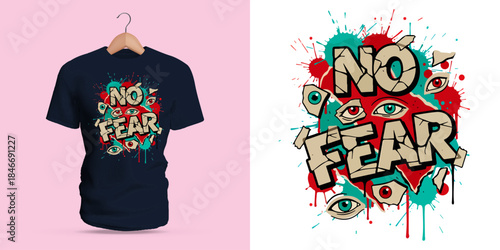 This vector T-shirt showcases graffiti-style text reading “Hard to Love,” combined with a stylized flexing arm, expressive lips, vibrant splashes, and sharp abstract shapes. The bold outlines