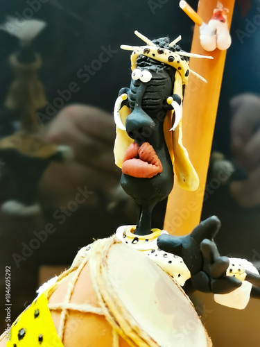 Dolls dressed and looking like celebrities in movies