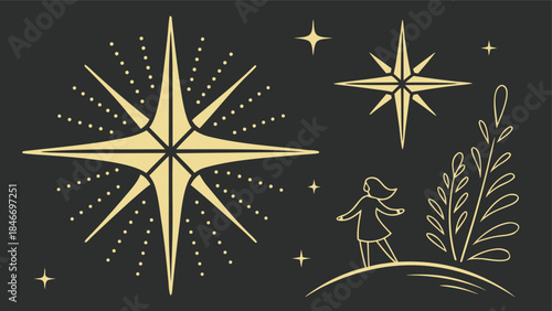 Gold lights rays scene background.

Set of Gold stars on a runway Stage, glowing Spotlights with focused lighting and realistic lens flare from Lamps. Vector PNG design. Light effect. Transparent