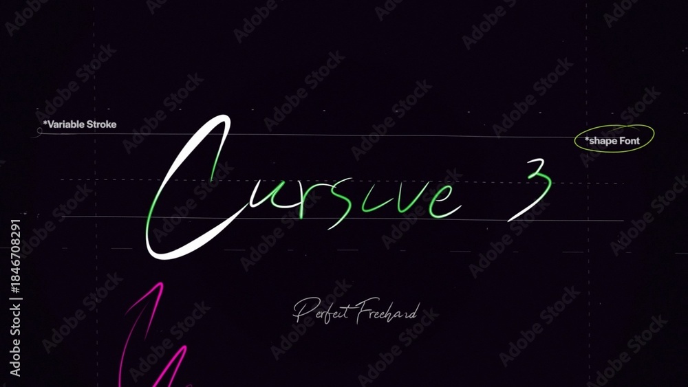 Cursive Write On Text Effect 3 - Scribble Doodle Title Animation Tool ...
