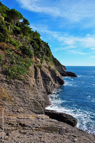 Punta Chiappa Camogli Liguria Italy