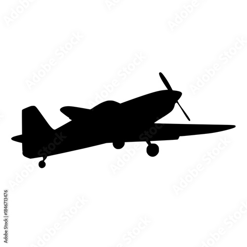 vector illustration of an airplane