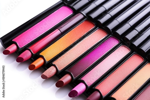 Lip matte isolated on white background