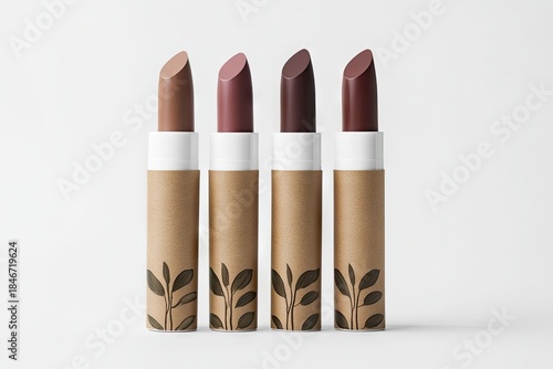 Lip matte isolated on white background