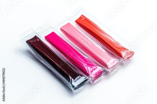 Lip matte isolated on white background