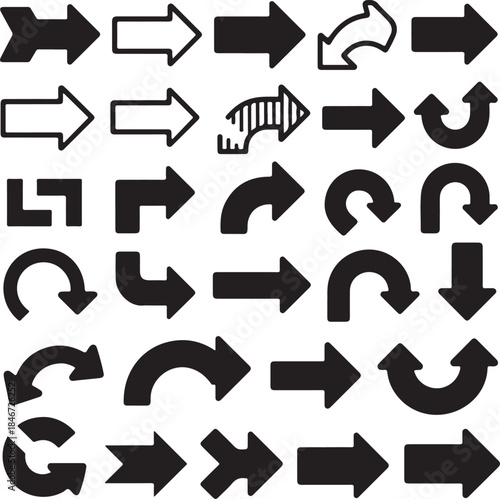 Diverse Arrow Collection Directional Signs & Symbols