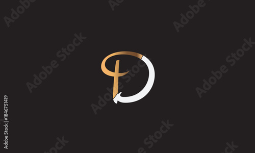 DD, D , DD Abstract Letters Logo Monogram