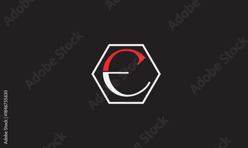 EE, E , EE Abstract Letters Logo Monogram