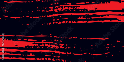 halftone red and black grunge texture