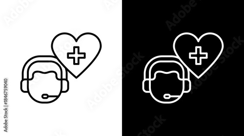 Care Center Icon For Design Elements
