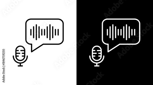 Voice Help Icon For Design Elements