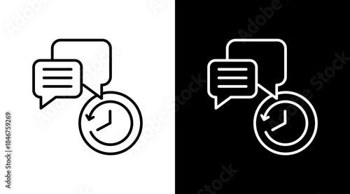 Chat Log Icon For Design Elements