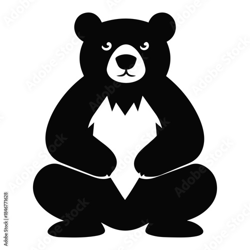 Sitting Bear Icon Variant