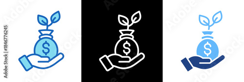 Investment triplestyle icon